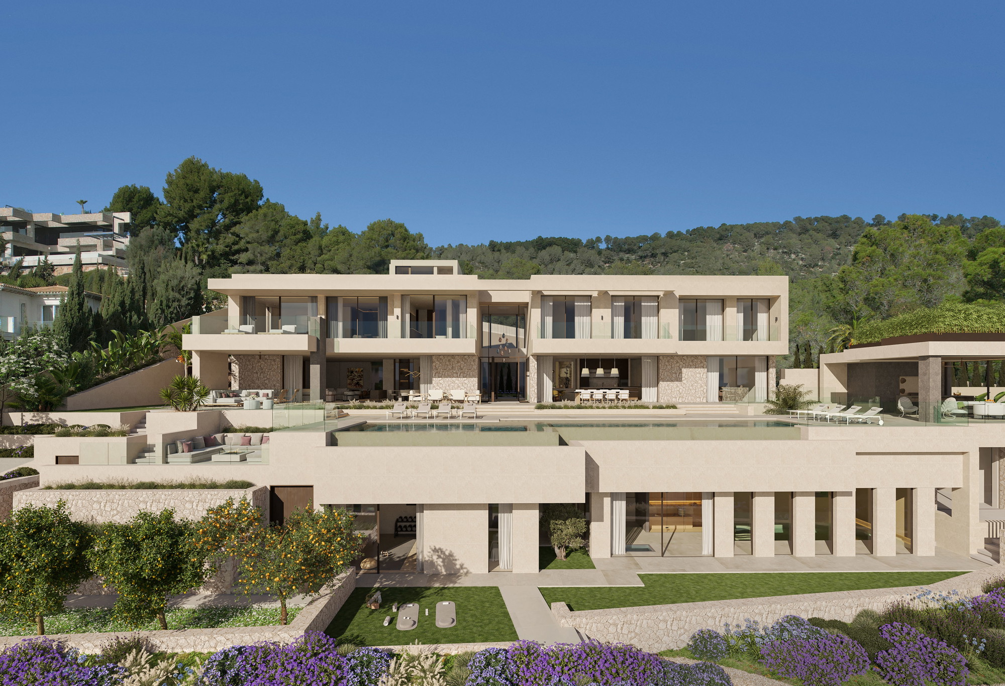 Villa Sanctum: una vila contemporània única amb vistes espectaculars al mar