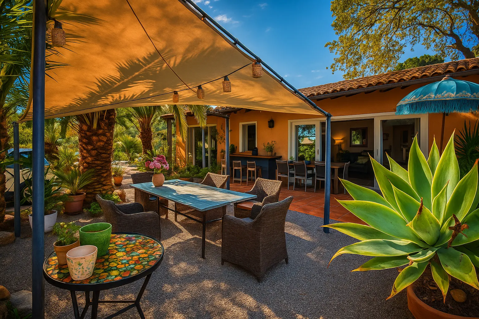 Landhus i bøhmisk stil med ETV-licens-5