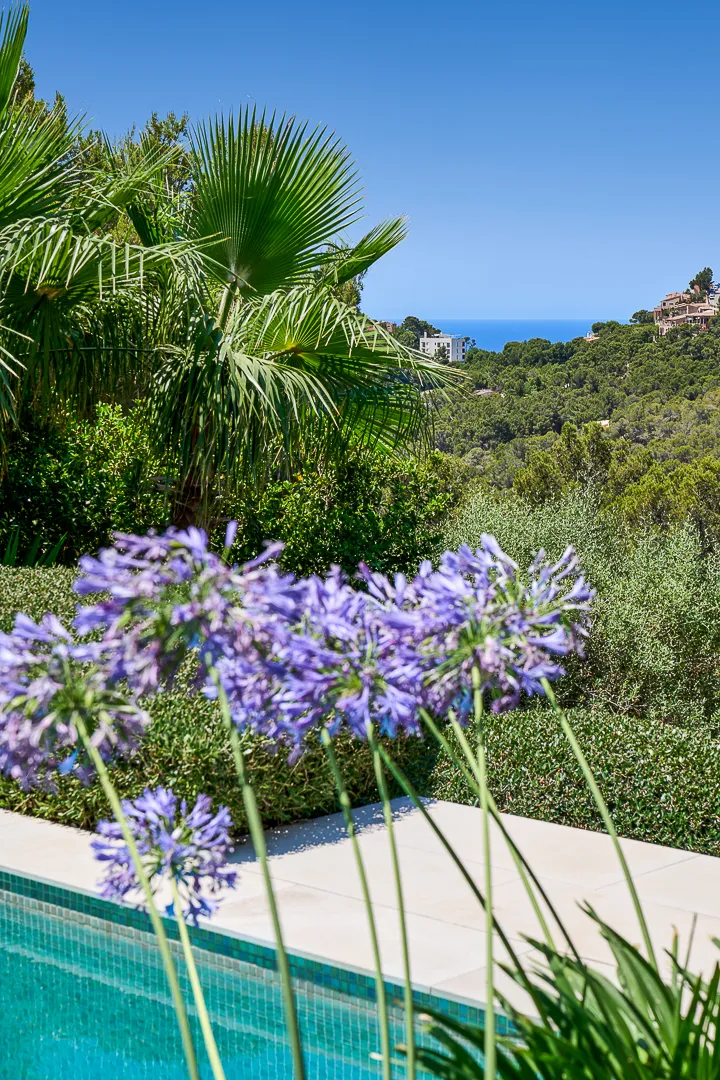 Luxueuse villa avec vue sur la mer et piscine-33