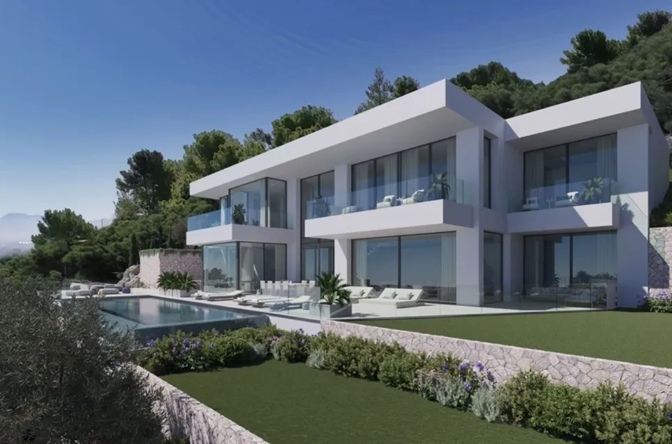 Elegant villaprojekt i private, naturlige omgivelser-7