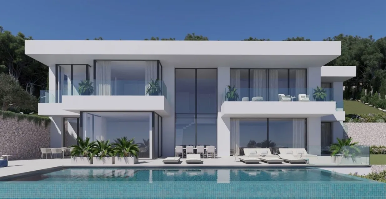Elegant villaprojekt i private, naturlige omgivelser-8