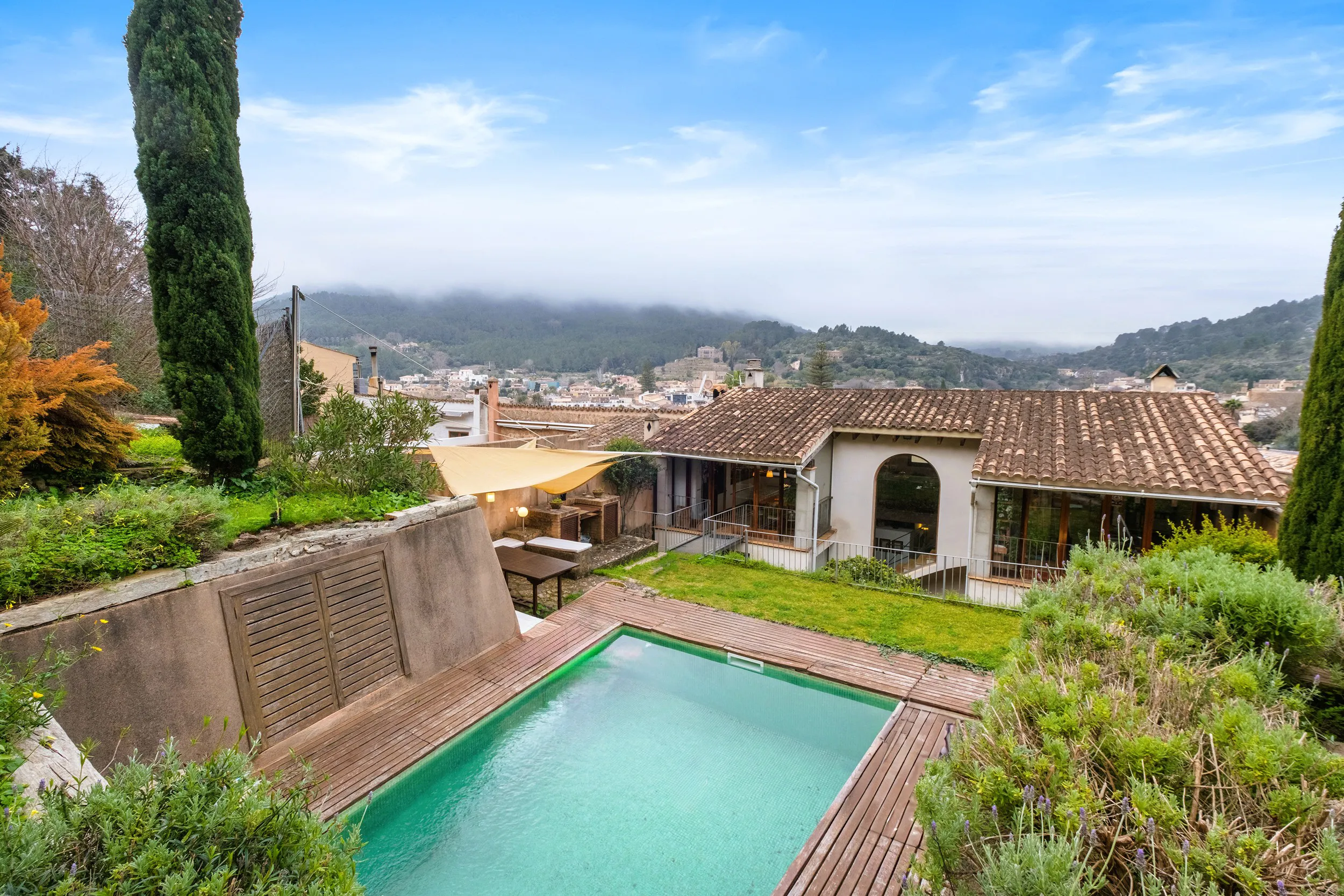 Esclusiva villetta a schiera con vista panoramica su Esporles-1