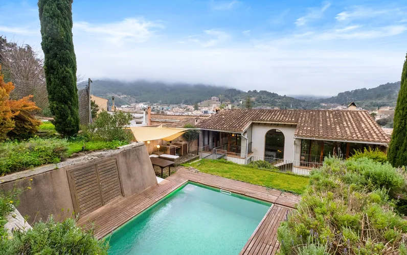 Maison de ville exclusive avec vue panoramique sur Esporles