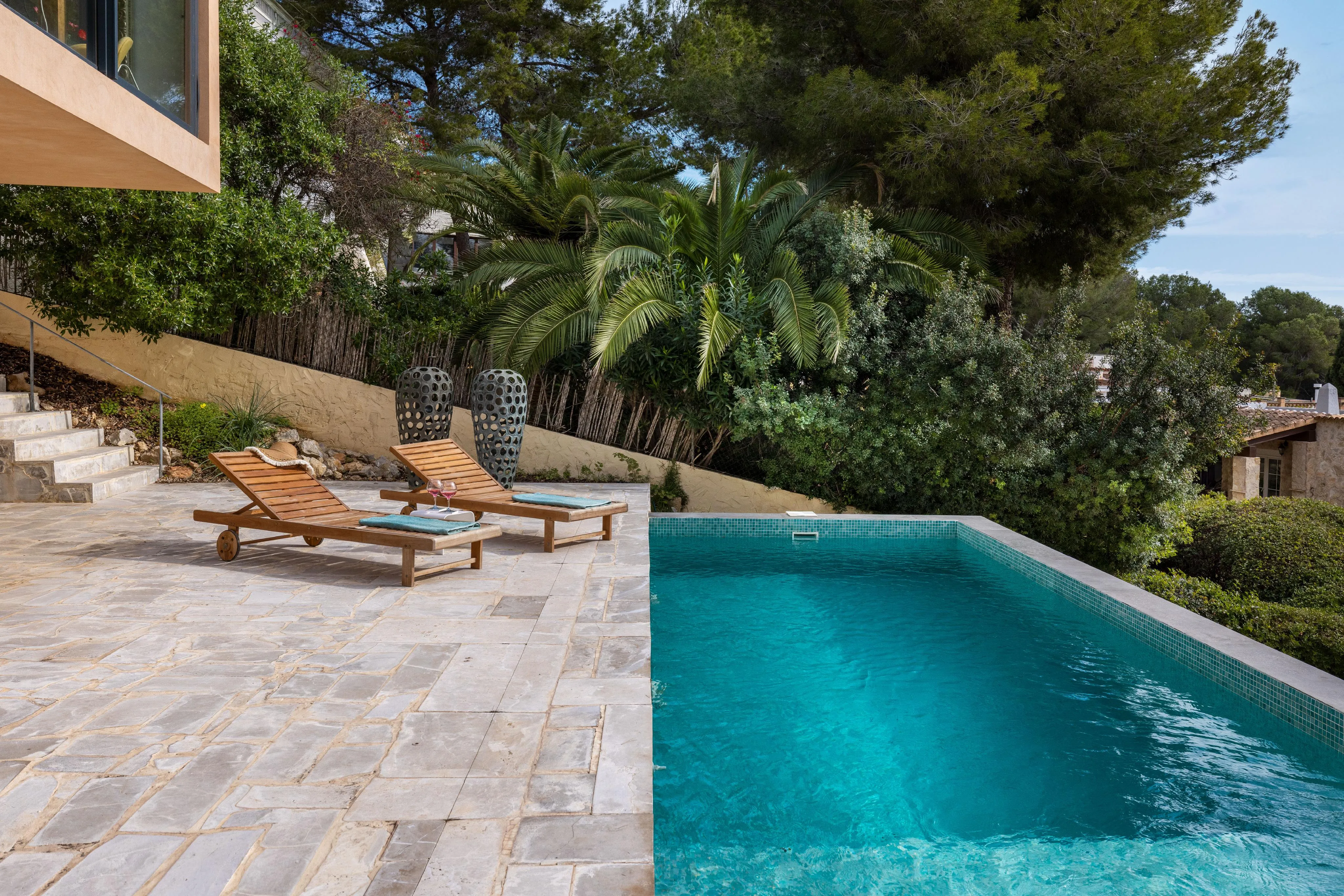 Vila exclusiva reformada prop del mar a Costa de la Calma-10