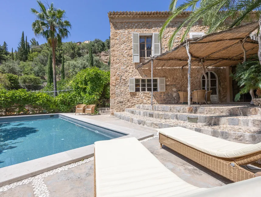 Elegante casa adosada de 4 dormitorios con piscina en Deià - alquiler vacacional-8