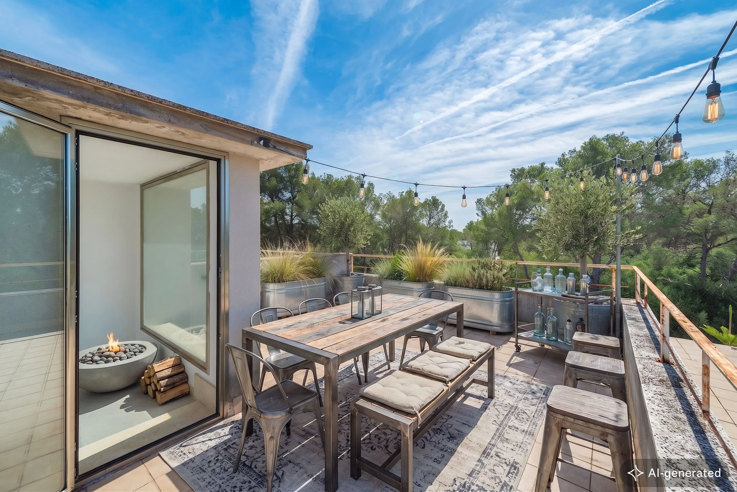 Rækkehus med ETV, tagterrasse og pool i Crestatx-12