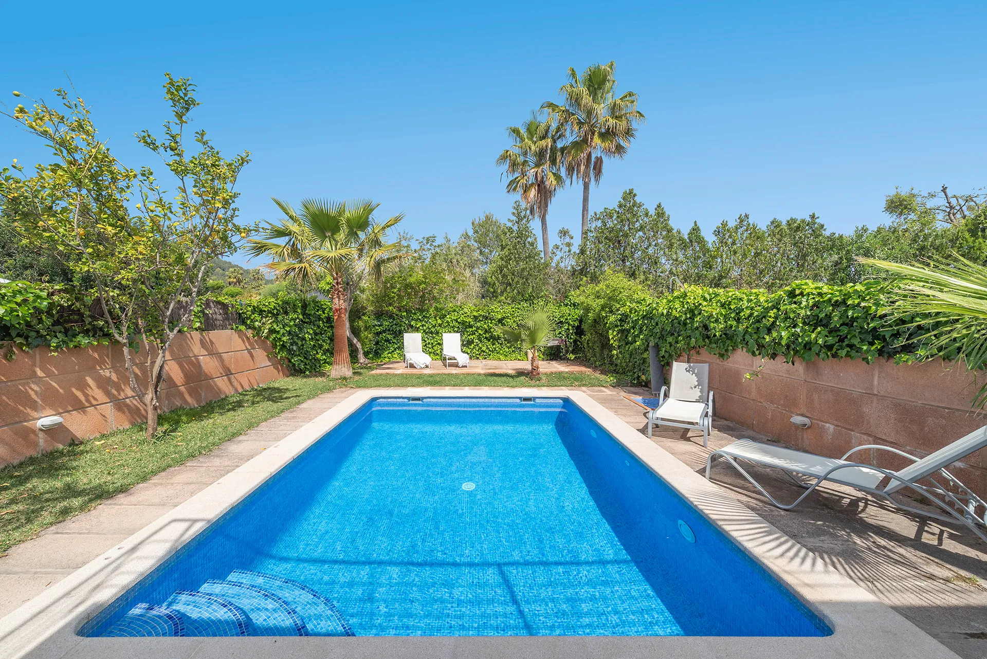 Rækkehus med ETV, tagterrasse og pool i Crestatx-19