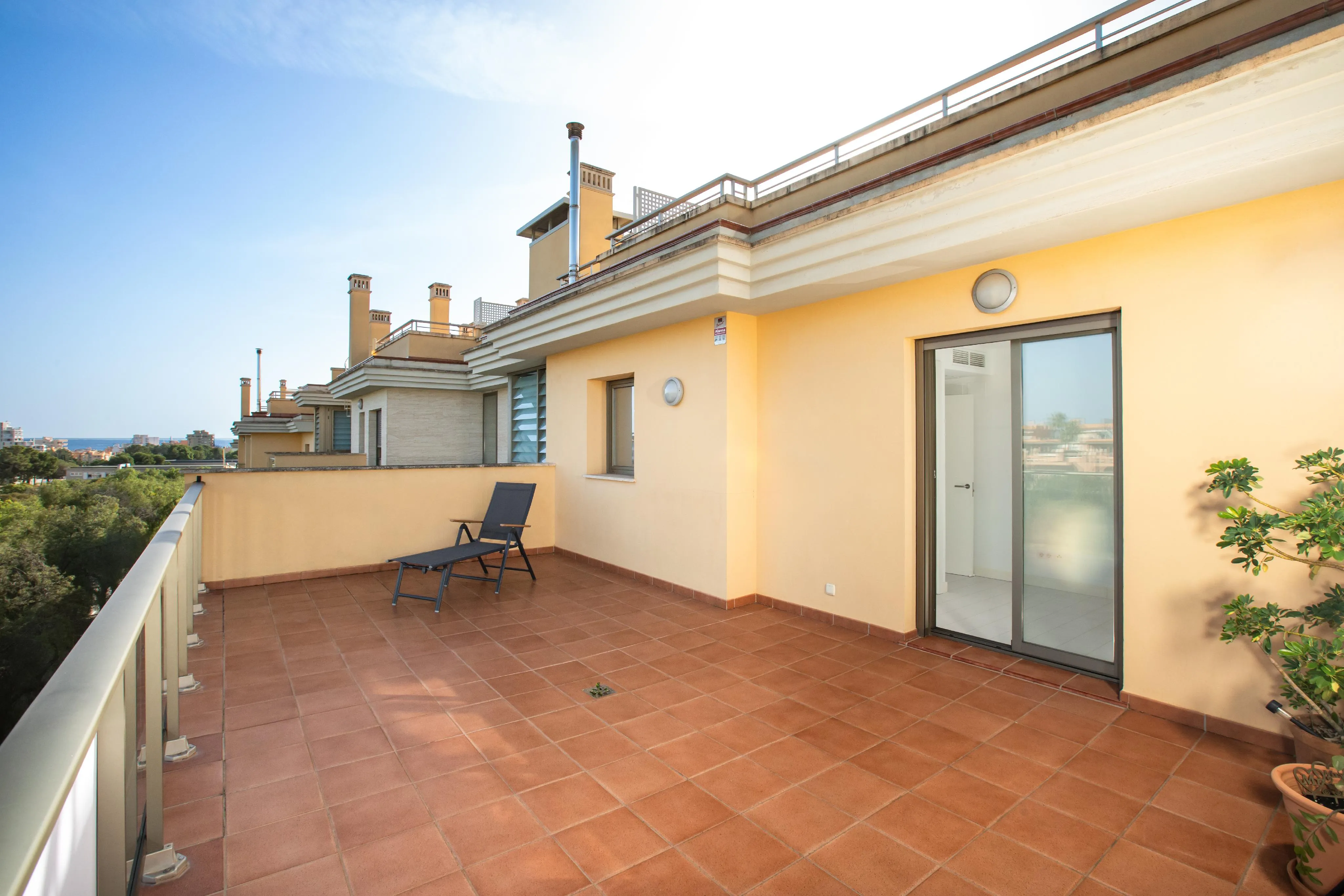 Eksklusiv penthouse med 360º udsigt i skolekvarter - Palma-12