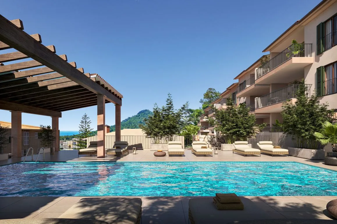 Apartamento moderno con vistas panorámicas sobre Cala Ratjada y el Mediterráneo-1