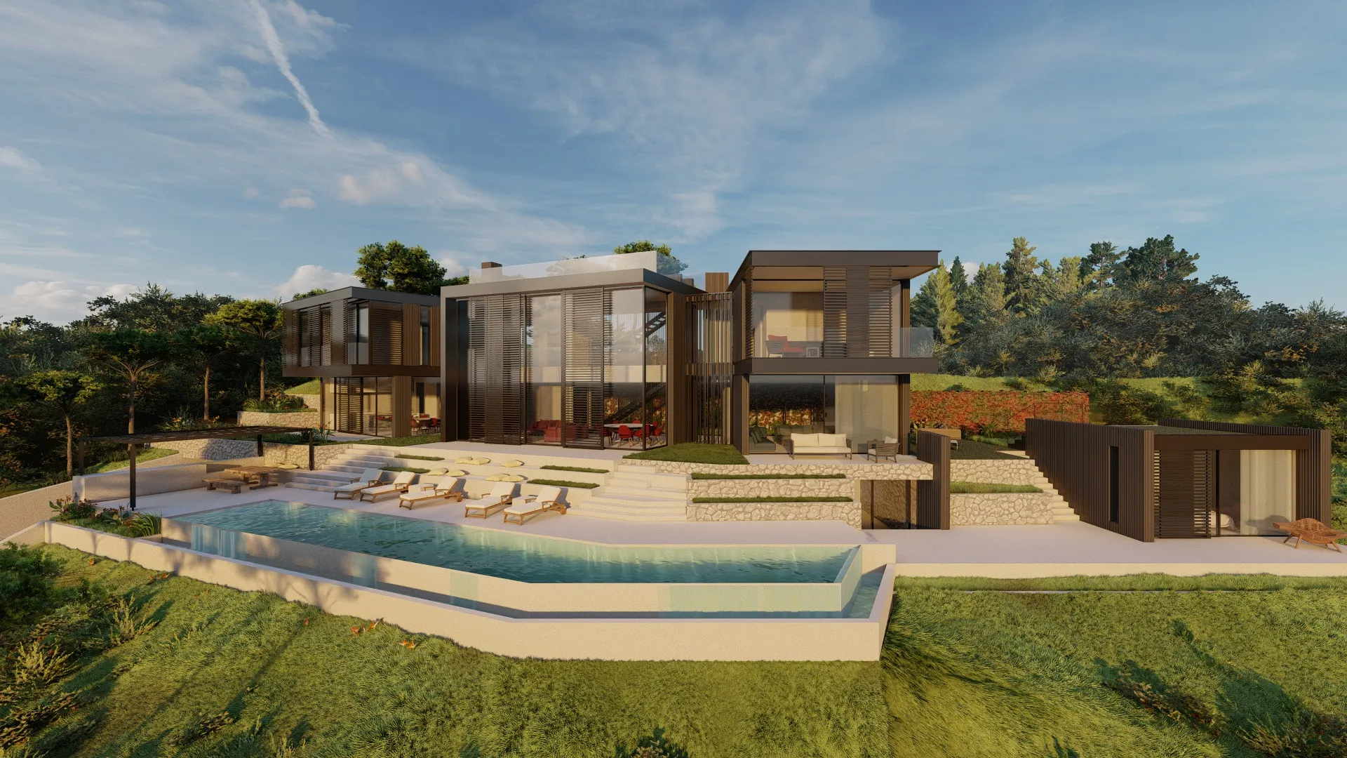 Terrain à bâtir avec vue sur la mer, licence et projet d'exécution-1