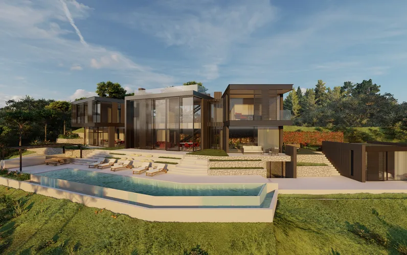 Działka budowlana z widokiem na morze, licencja i projekt budowlany