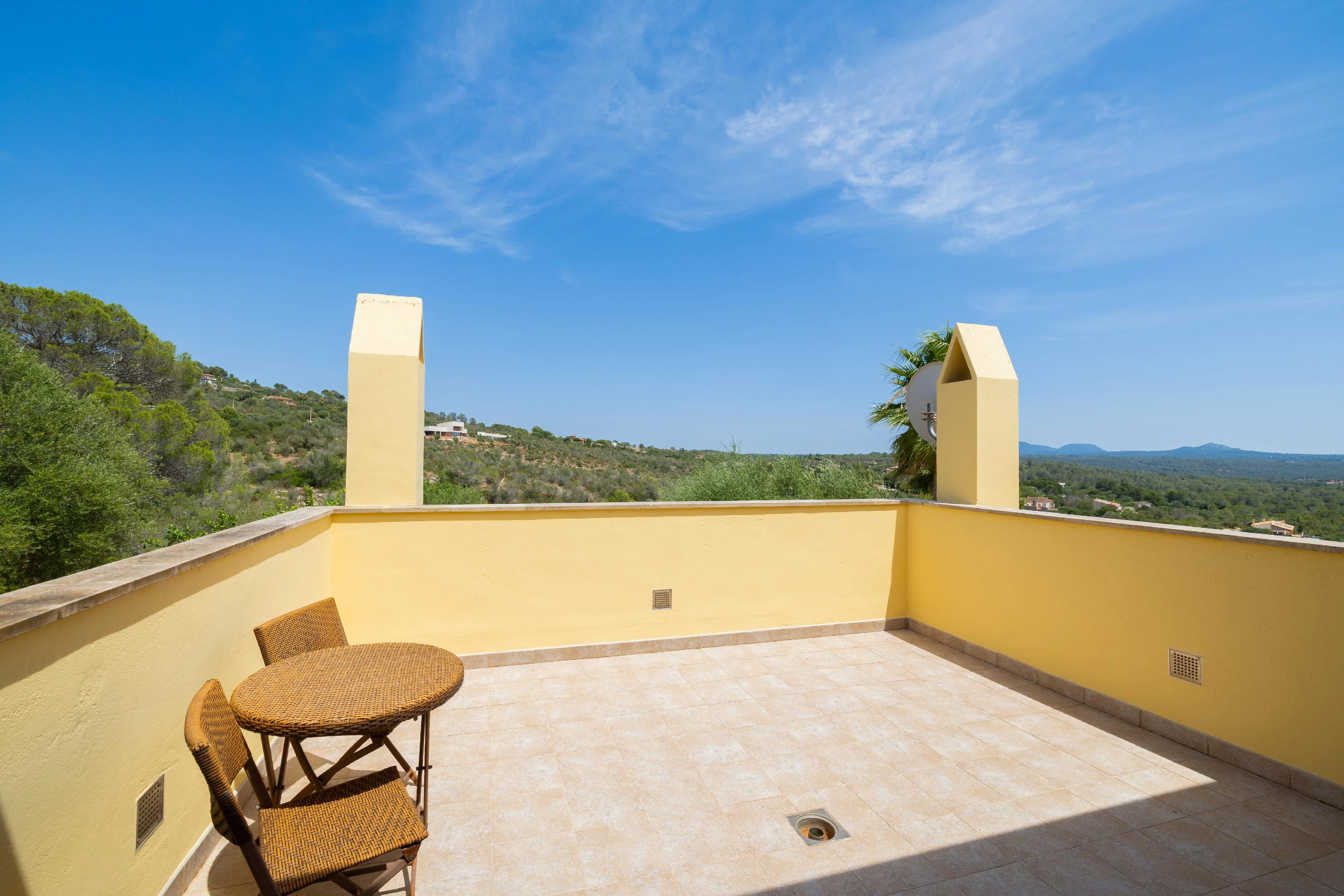 Mediterranean villa with panoramic pool and views in Puntiró-17