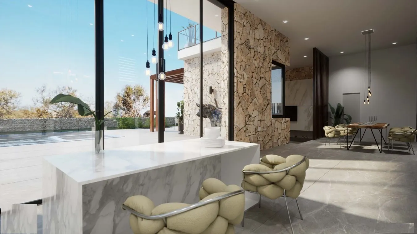 Modern new build villa near Es Trenc-3