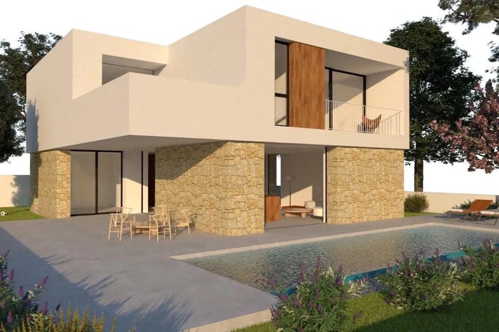 Villa moderna de nueva construcción cerca de la playa-5