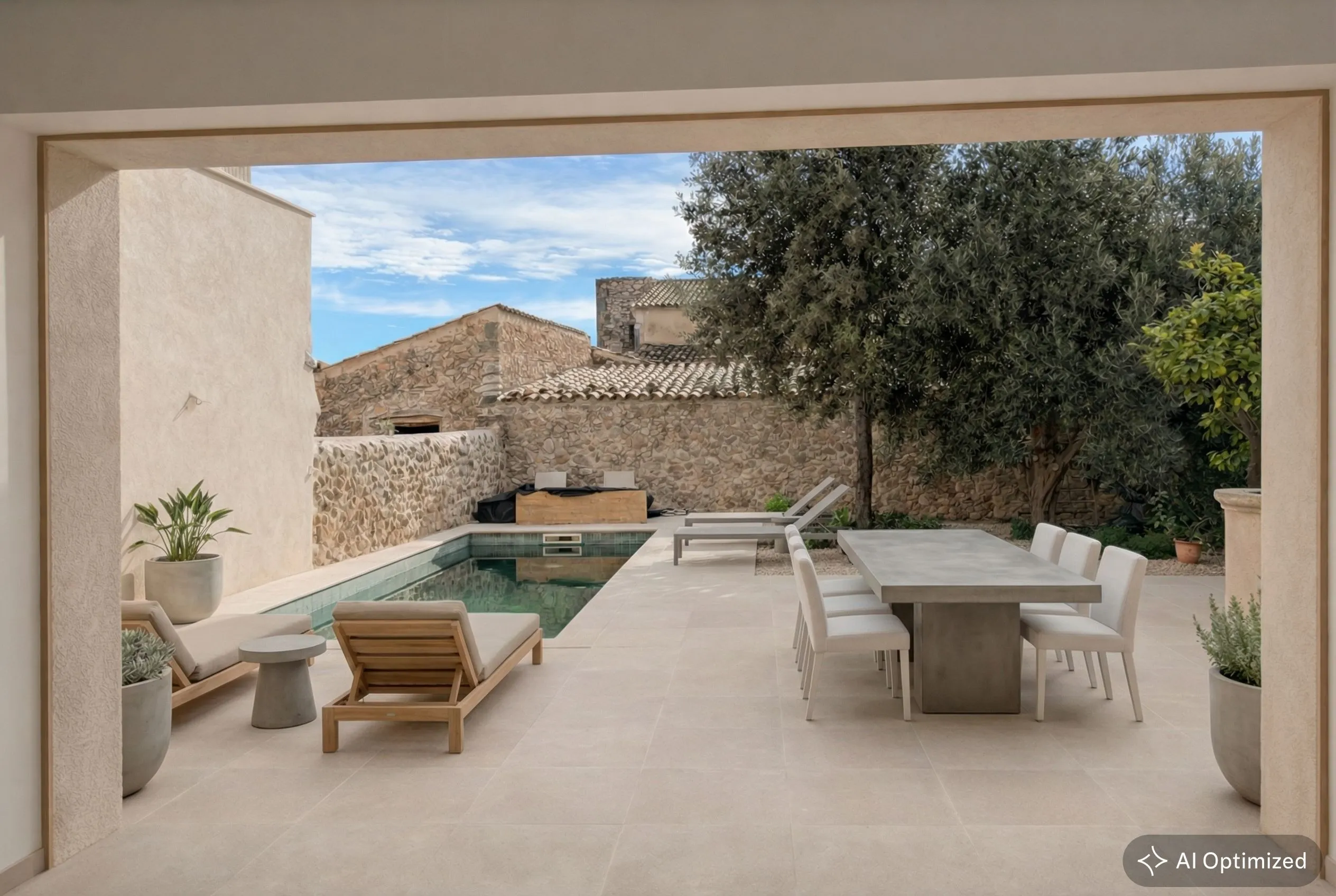 Encantadora casa de poble amb jardí, piscina i garatge al cor d'Alaró-2