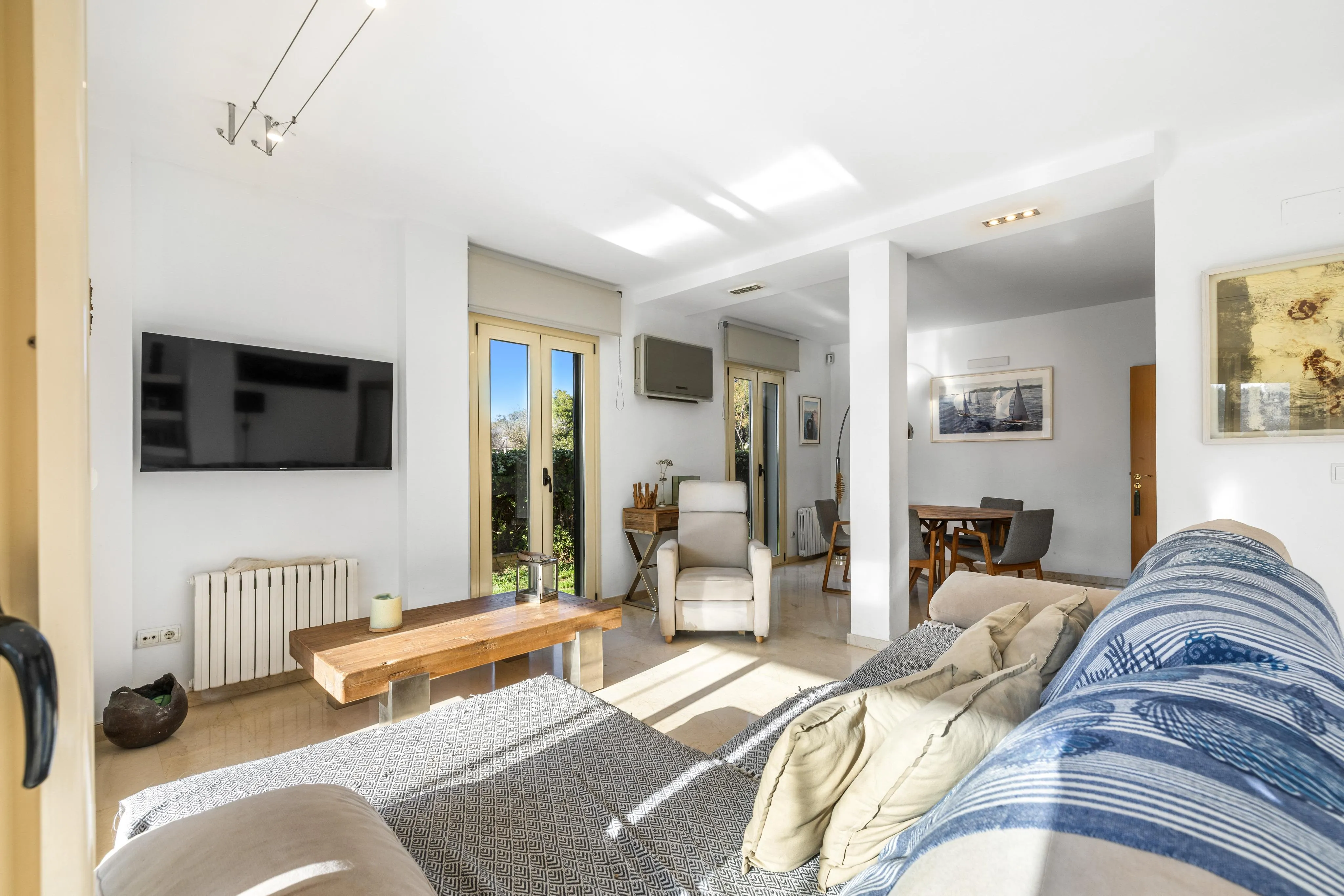 Zonnig appartement op de begane grond op slechts een paar meter van het strand-6