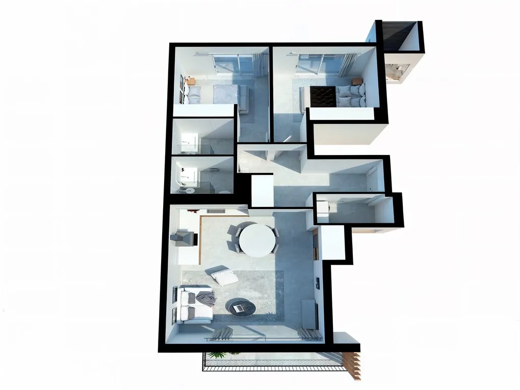 Modern beachside apartment near Palma-9