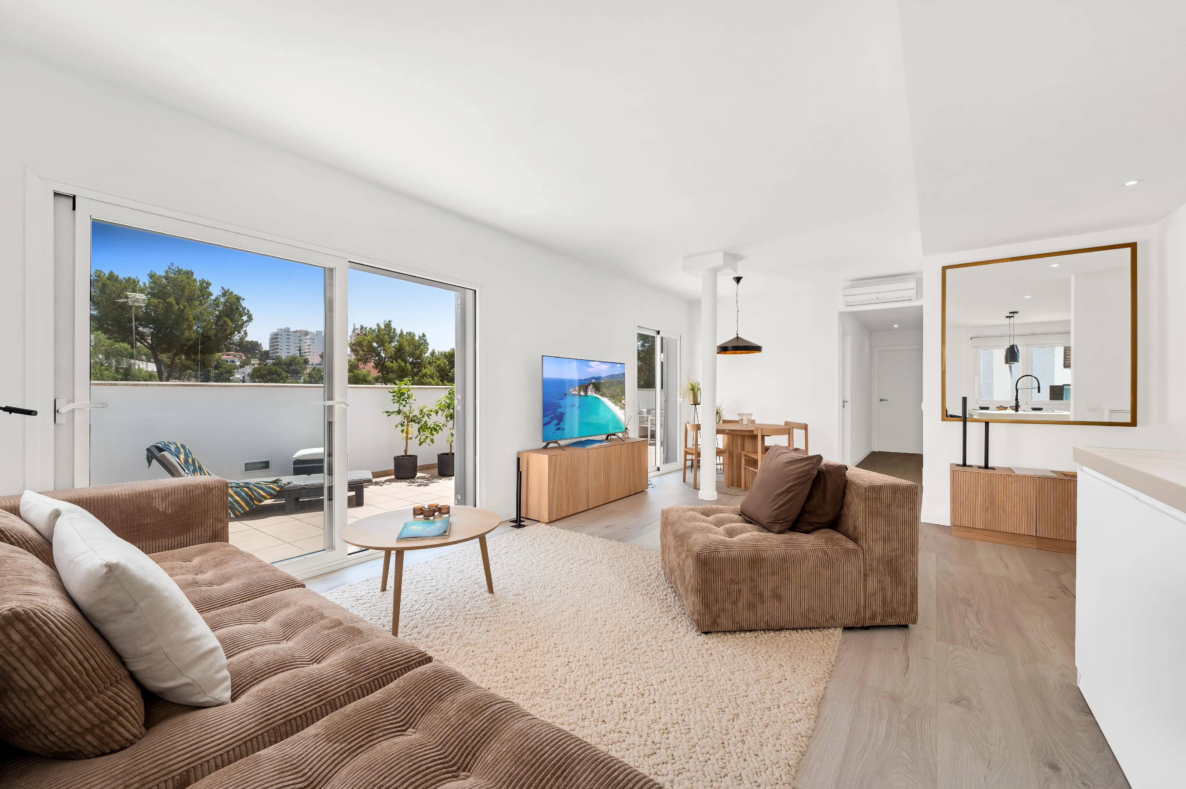 Lys, renoveret penthouse i San Agustín, kun få minutters gang fra stranden og alle faciliteter-11