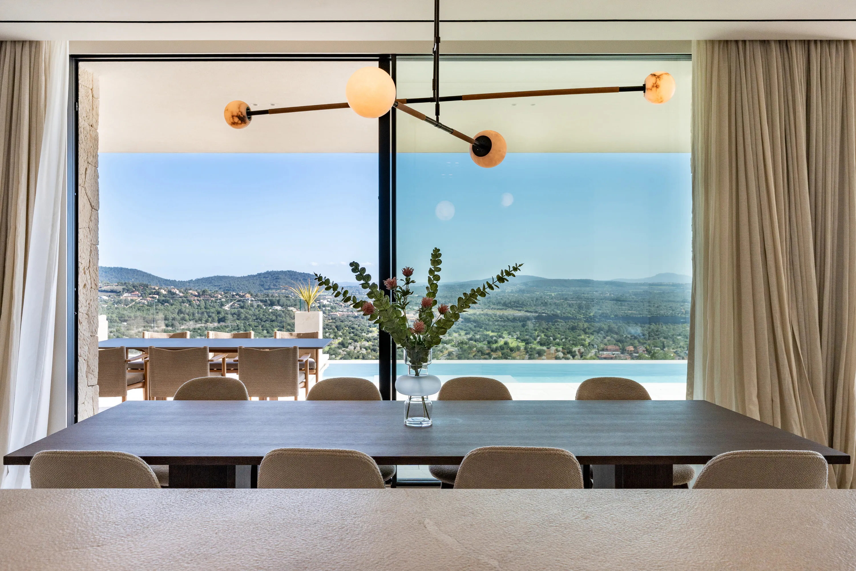 Luxury newly built villa with panoramic & sea views-8