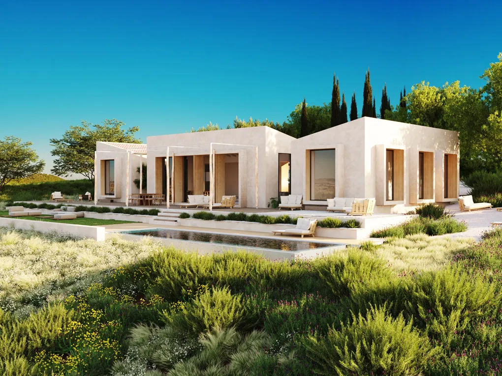 Projecte per a una casa de camp de nova construcció amb vistes-2