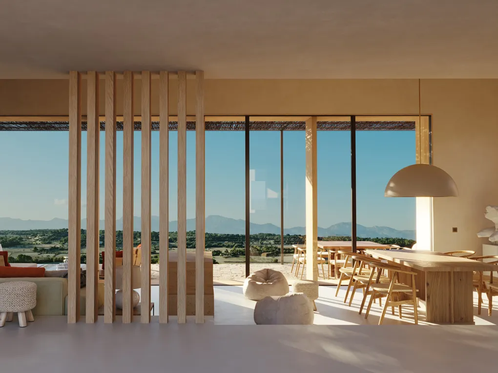 Projekt för nybyggnation av ett lantligt hus med utsikt-4