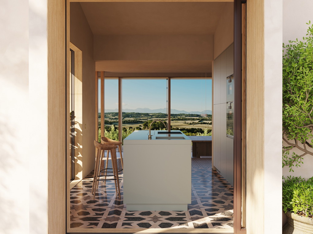 Projecte per a una casa de camp de nova construcció amb vistes-7