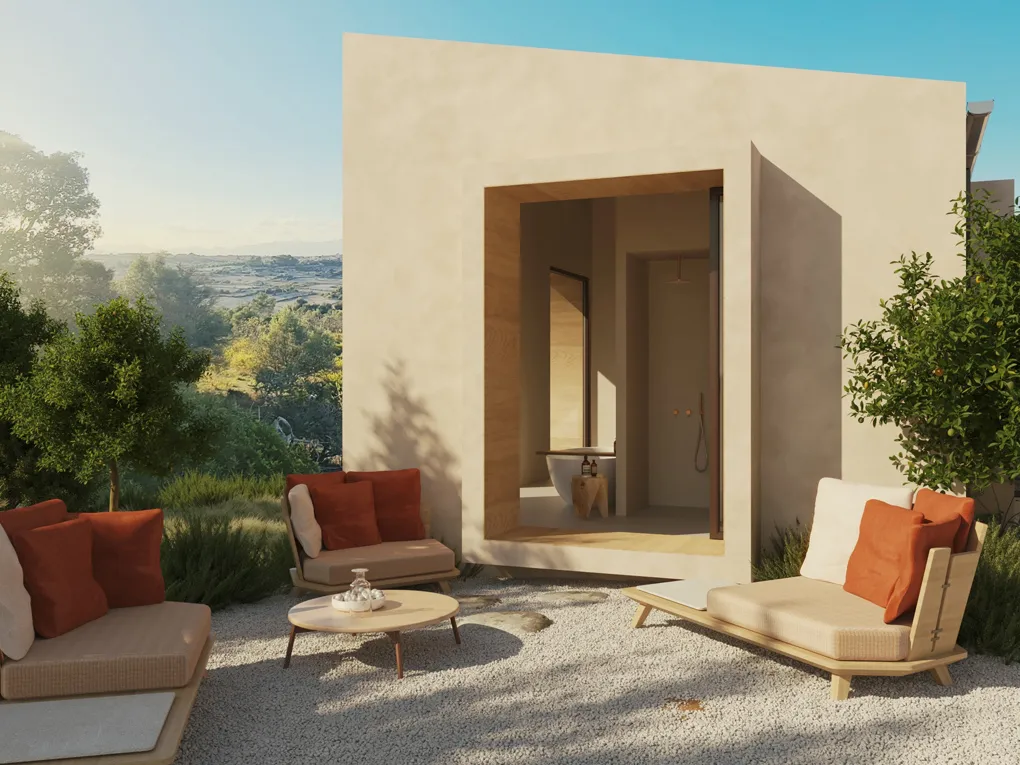 Projekt för nybyggnation av ett lantligt hus med utsikt-9