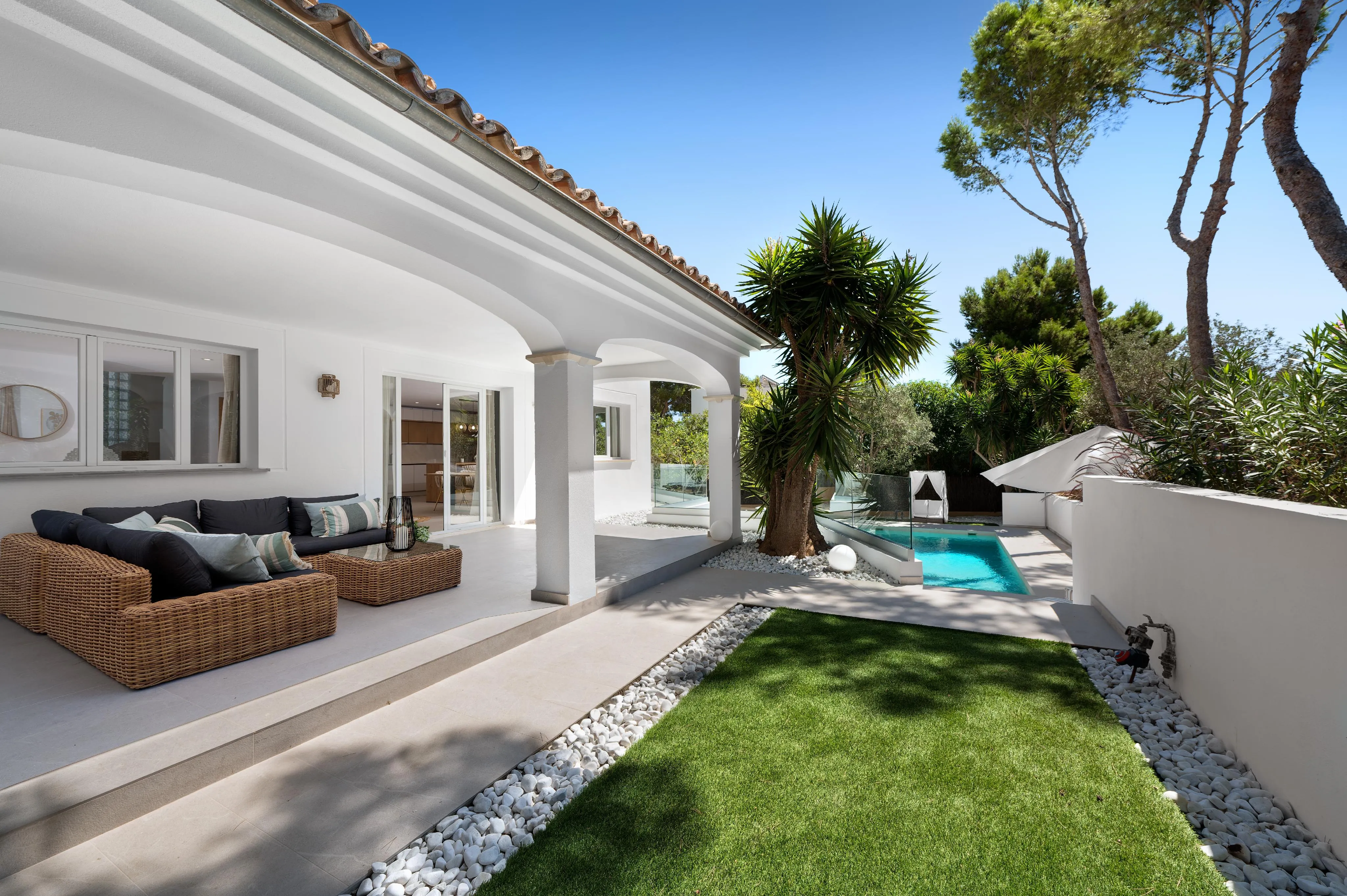 Villa in Santa Ponsa met tuin, zwembad en veel privacy-2