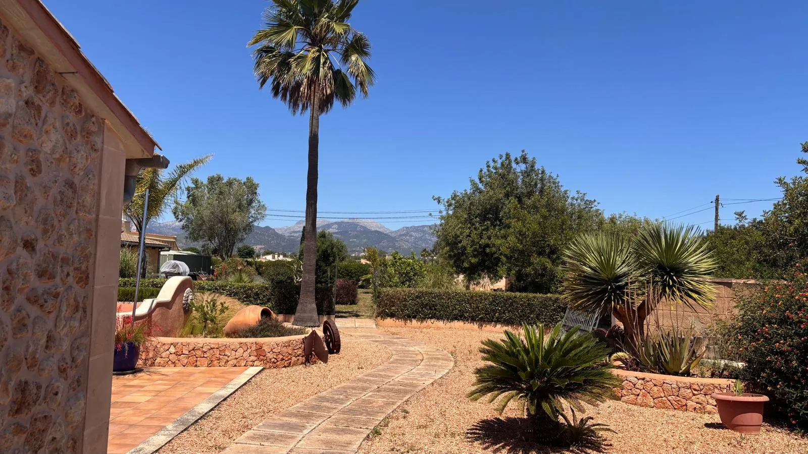 Charmerende finca i landlig stil med pool og udsigt over Tramuntana nær Inca-4