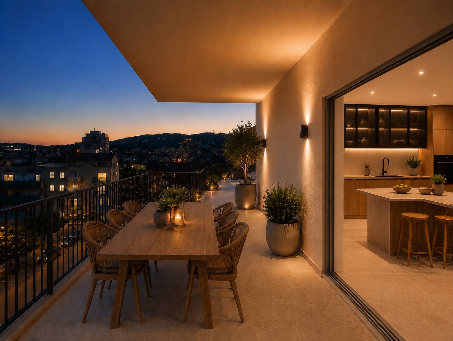 Exclusive luxury apartment with panoramic views of the Cathedral and the sea-3