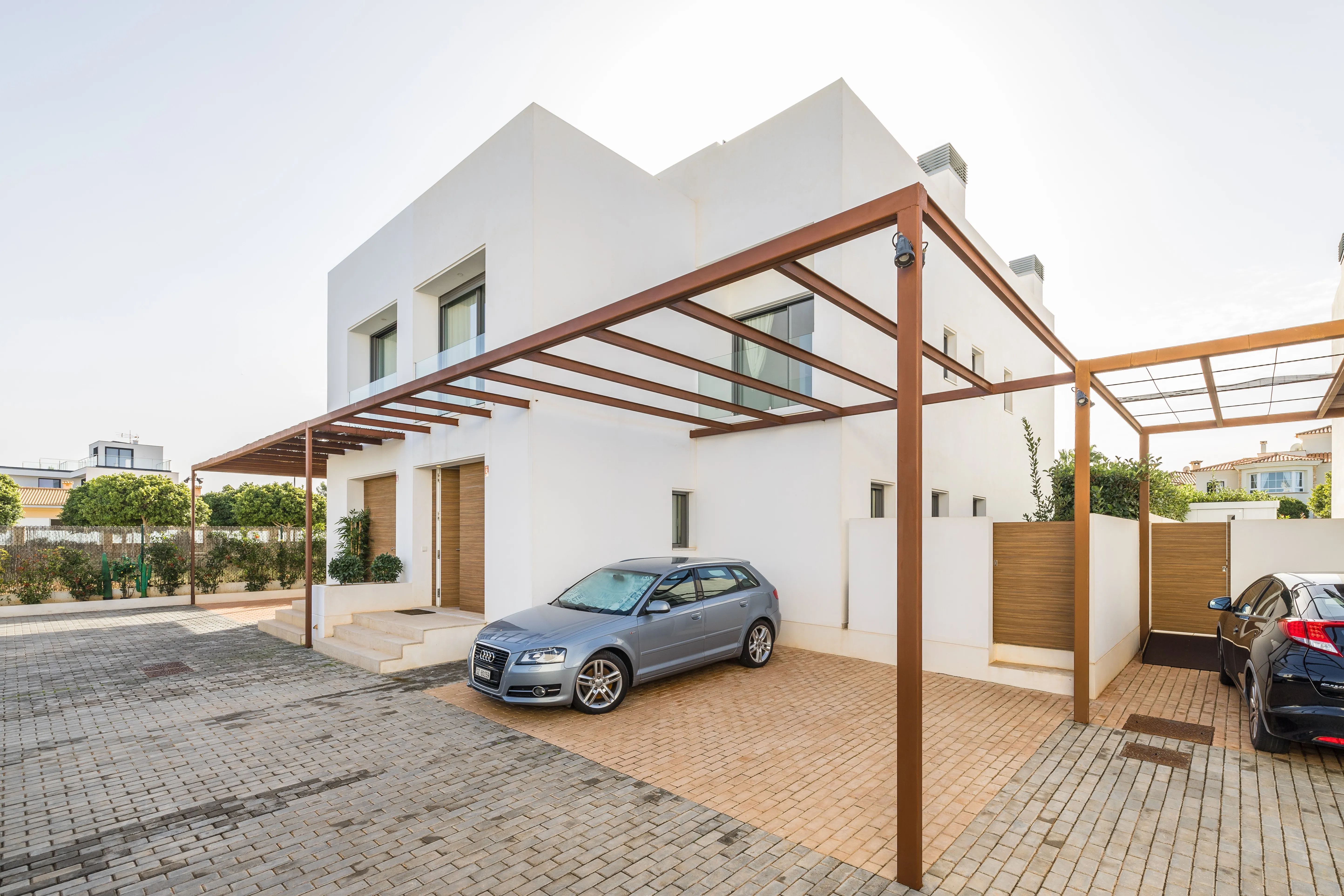 Moderne dobbelthus med havudsigt-17