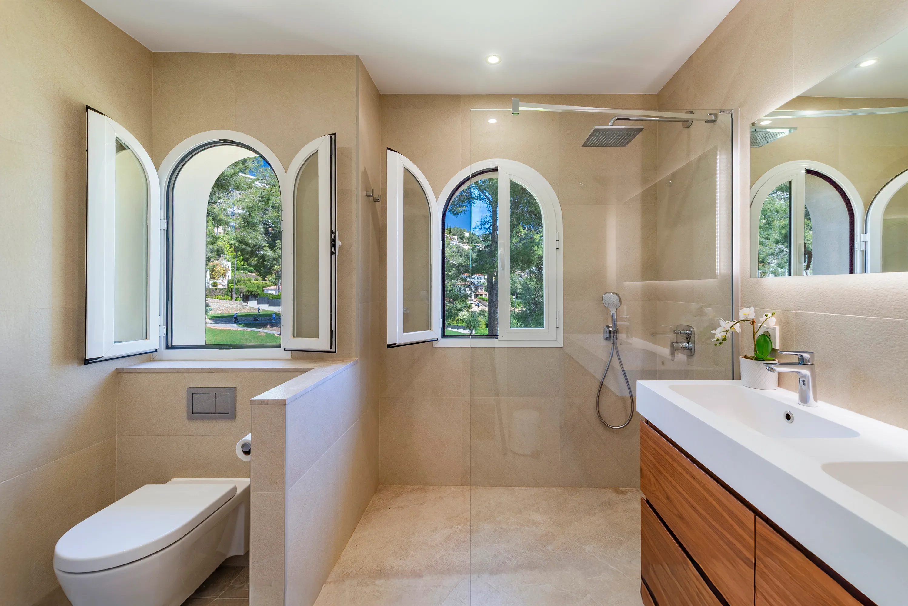 Villa mediterranea da golf con dependance a Son Vida-15