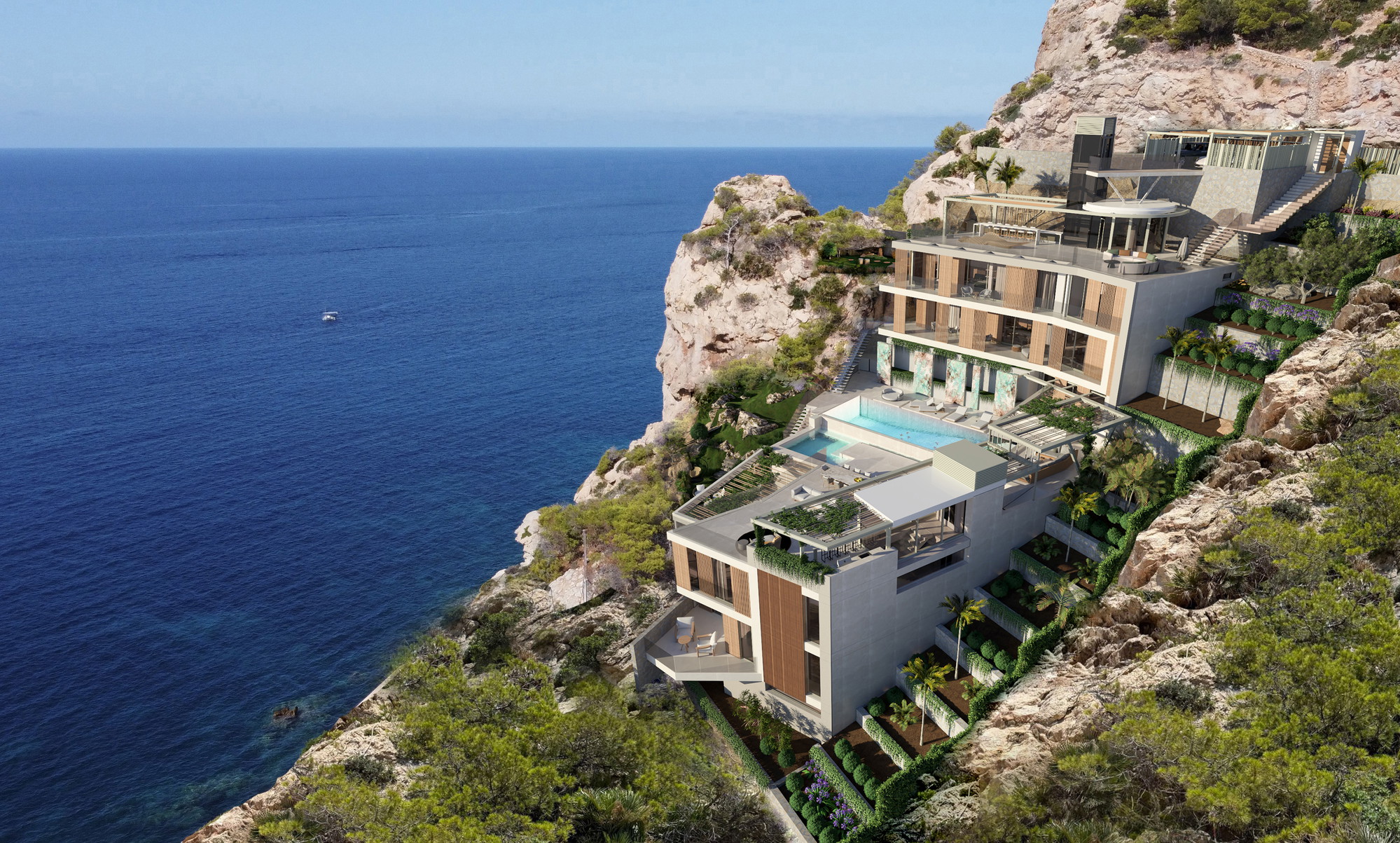 Exclusive luxury residence on the seafront