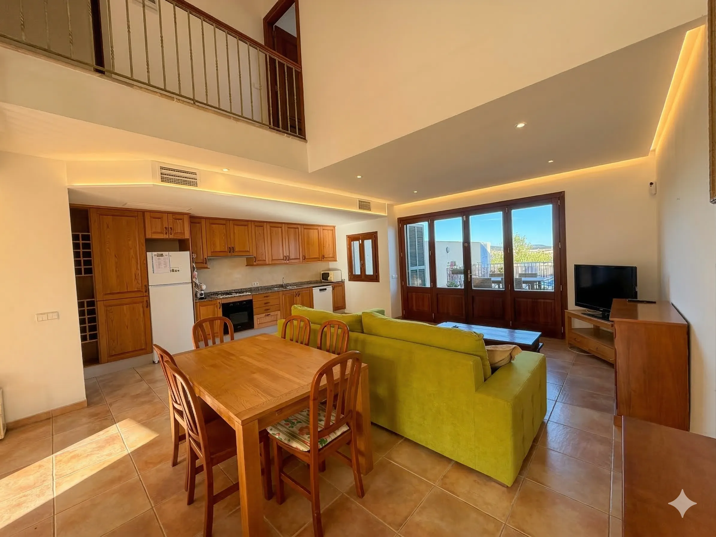 Charming spacious townhouse with pool and garage in the mountain village of Moscari-6