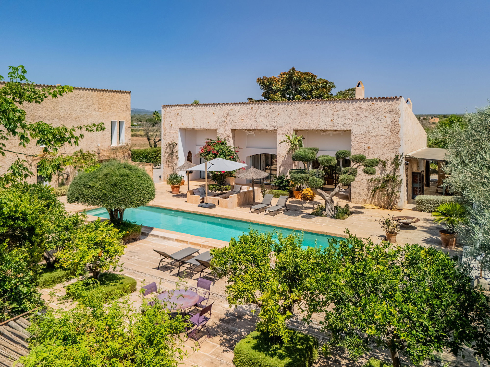 Dreamlike finca with rental license near Es Trenc
