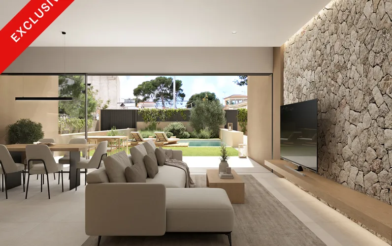 Designervilla mit Pool