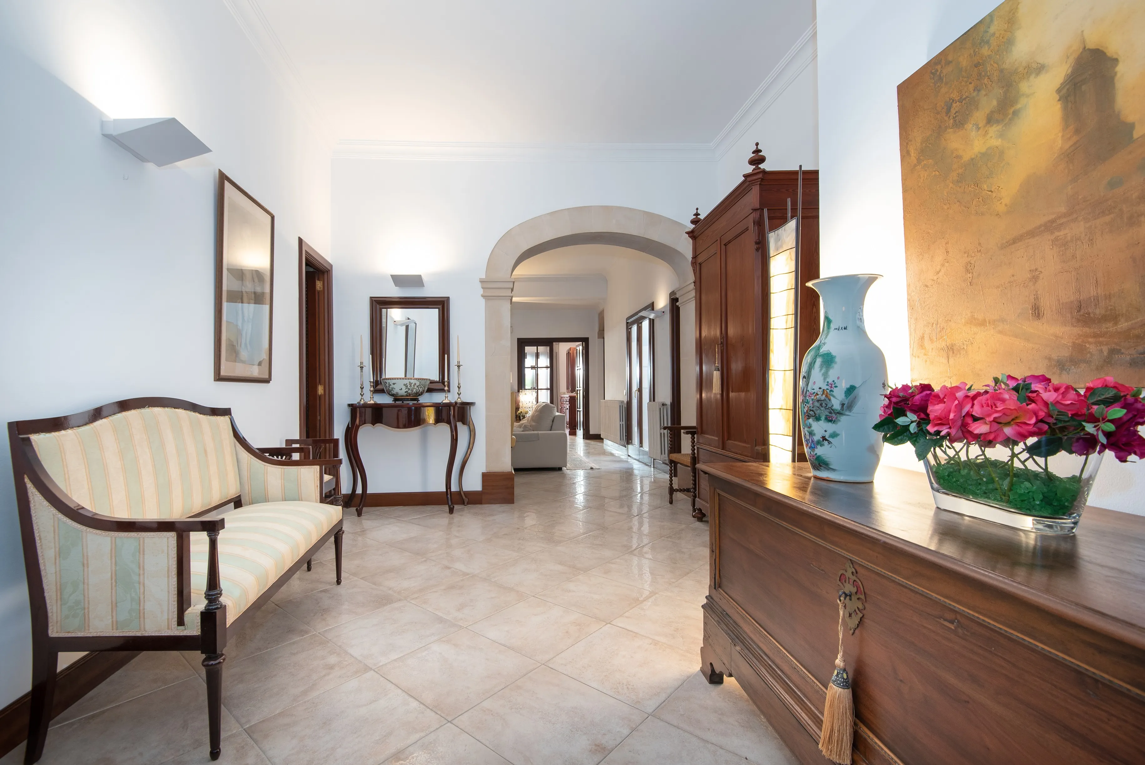 Autentisk lejlighed i stueetagen i centrum af Llucmajor-2