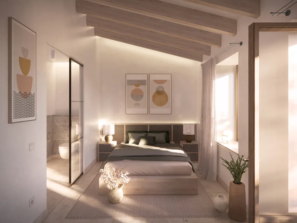 Charmerende byhus med pool i Sineu-8