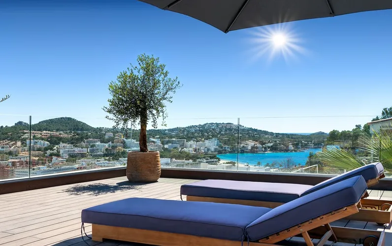 Villa ristrutturata con vista panoramica