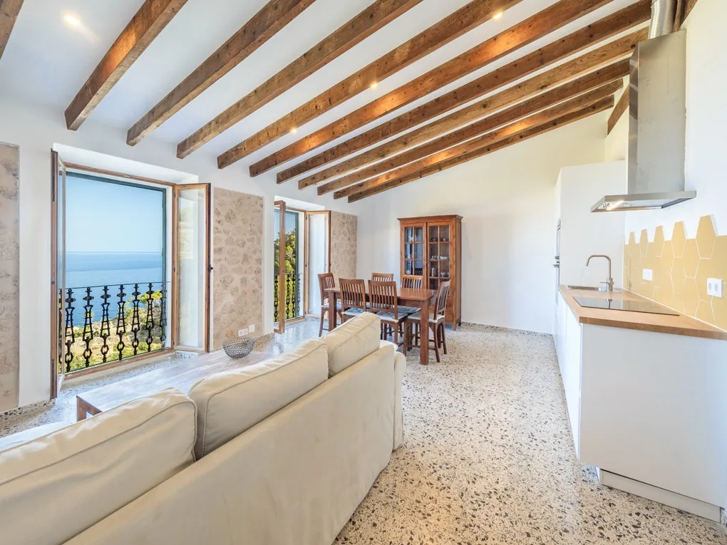 Acogedor Apartamento con Vistas al Mar para Alquiler a Largo Plazo en Banyalbufar-3