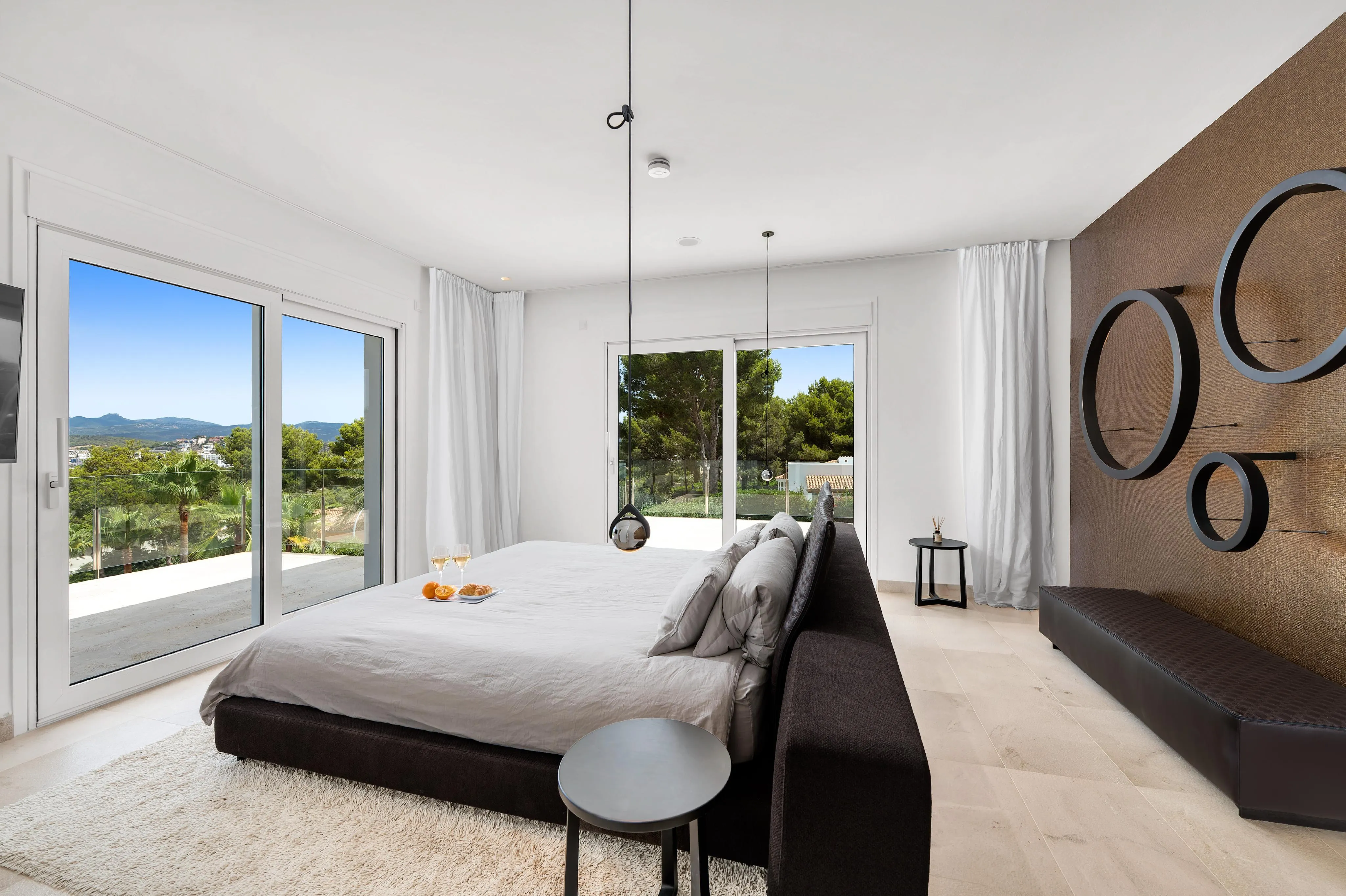 Moderne villa med panoramaudsigt over havet i Santa Ponsa-6