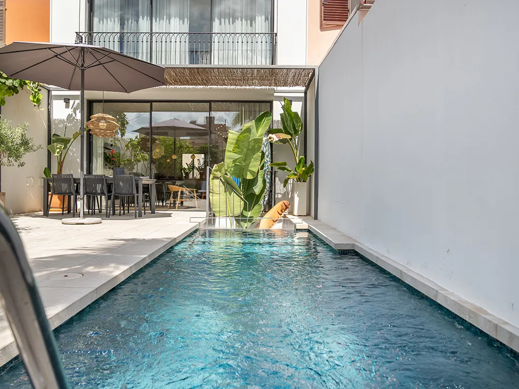 Gerenoveerd huis met tuin, zwembad, dakterras & parkeerplaats in Palma-15