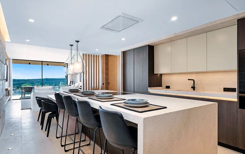 New build apartment with beautiful sea views