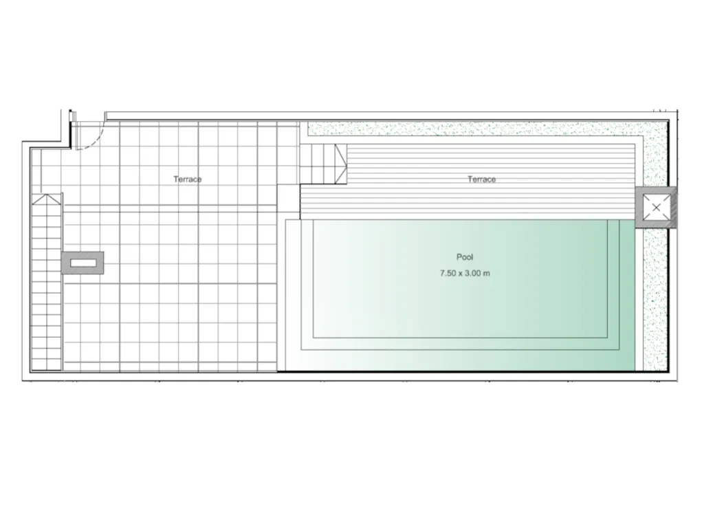 Sea view penthouse with private rooftop pool-17