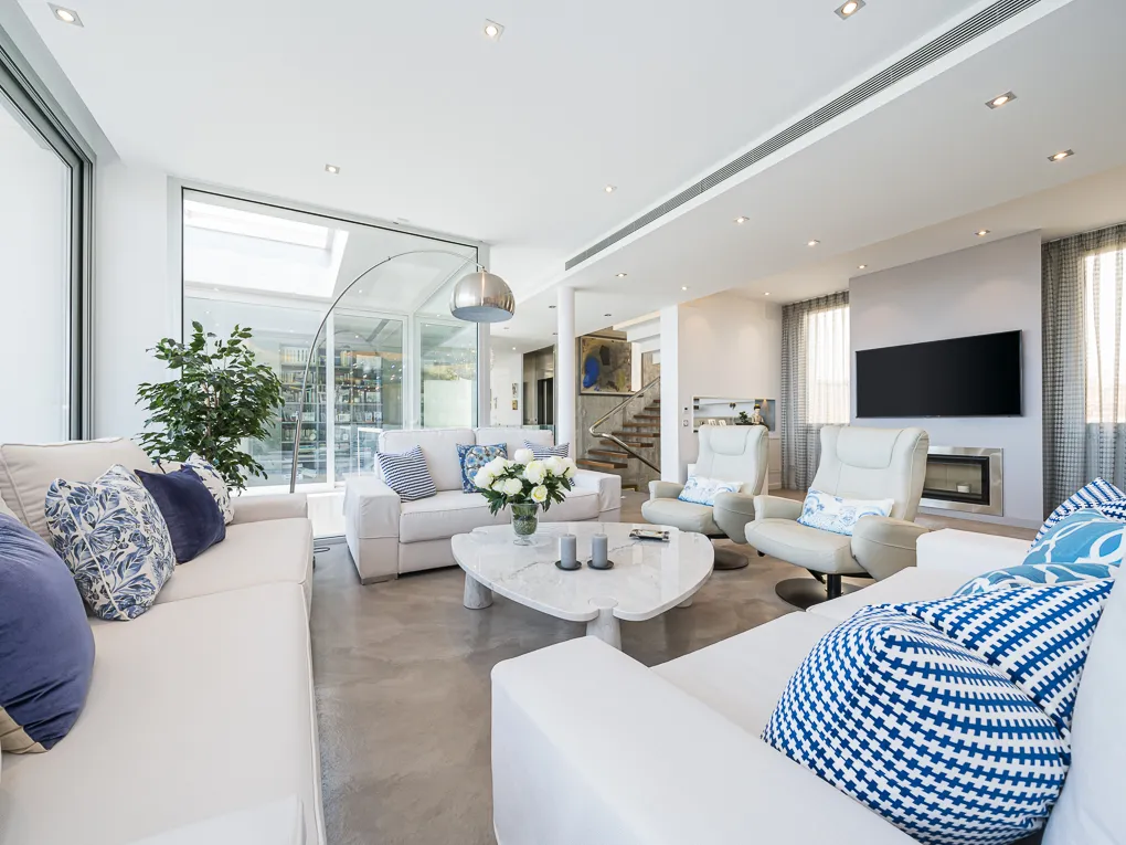 Moderne villa med havudsigt i Son Vida-11