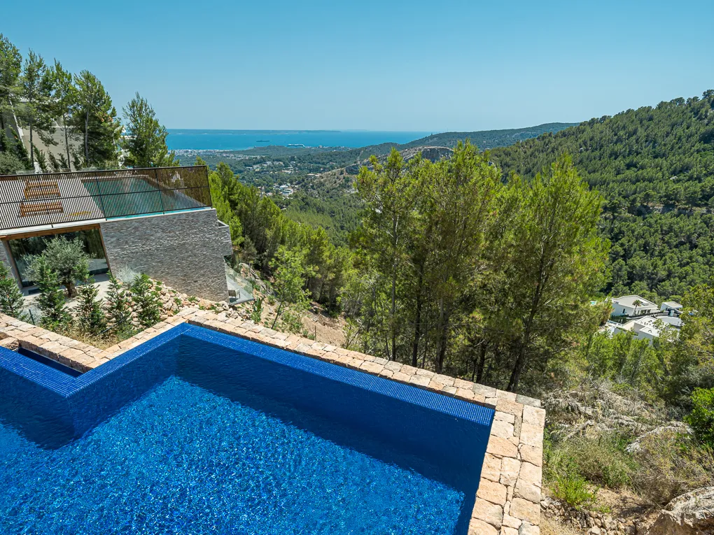 Moderne villa met zeezicht in Son Vida, Palma de Mallorca-19