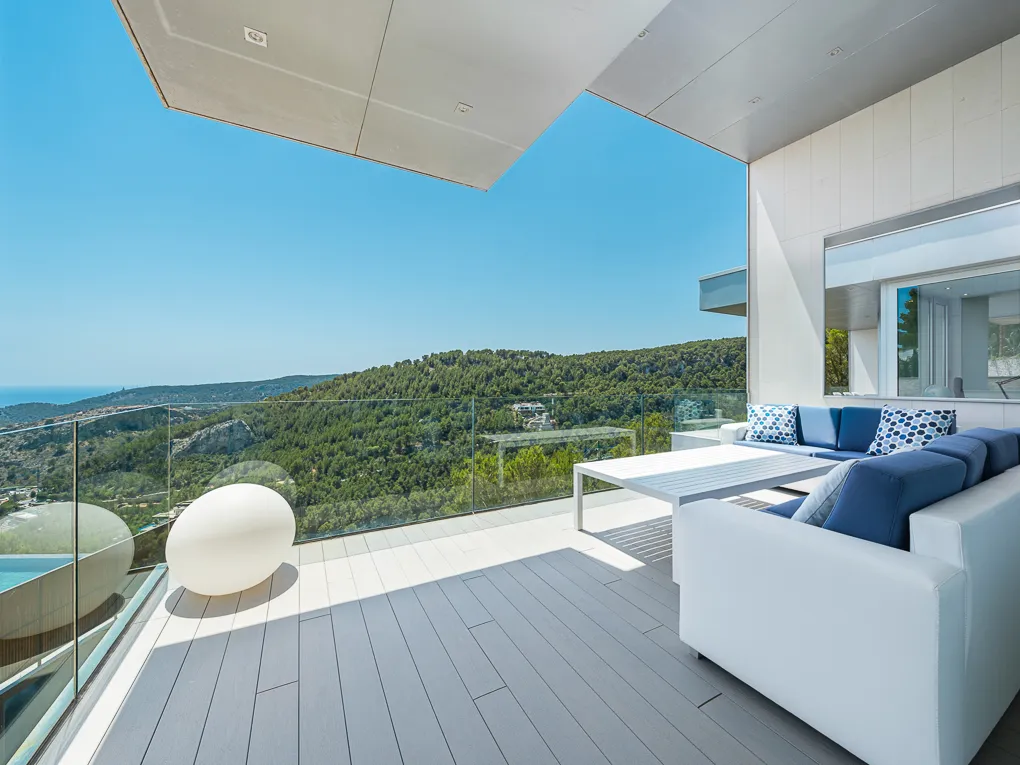 Moderne villa met zeezicht in Son Vida, Palma de Mallorca-13