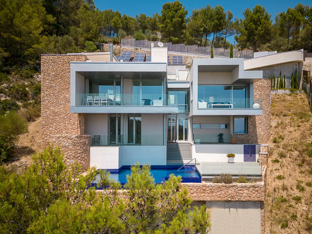 Moderne villa met zeezicht in Son Vida, Palma de Mallorca-4