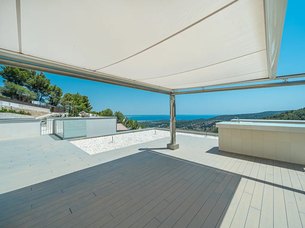 Moderne villa med havudsigt i Son Vida-20