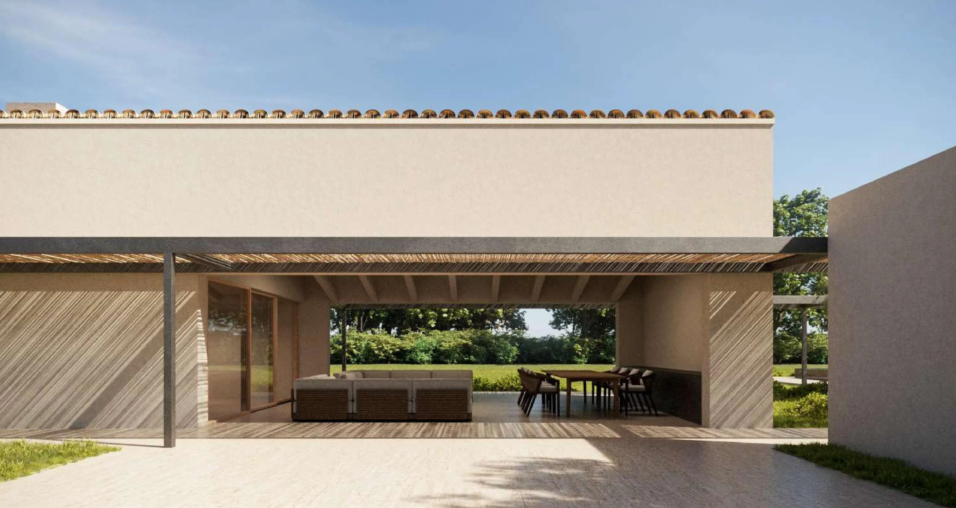 Bouwkavel met goedgekeurd project niet ver van Es Trenc-8